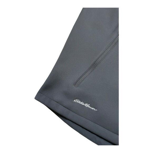 Eddie Bauer Softshell Vest XL Chester Cheetah Logo Gray NWT - Picture 3 of 8